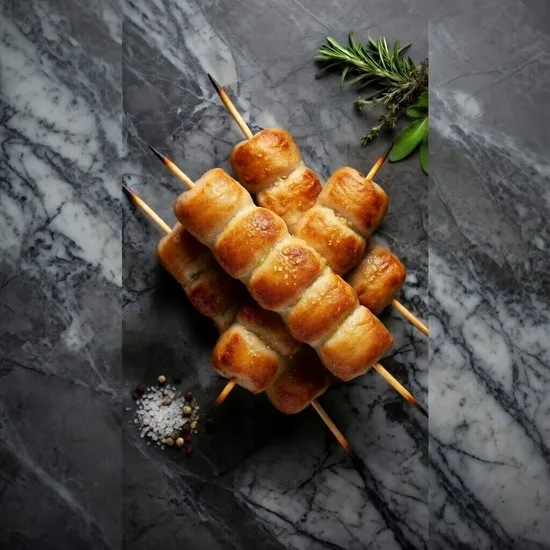 שקדי עגל בשיפודי יקיטורי למנגל ארגנטינה