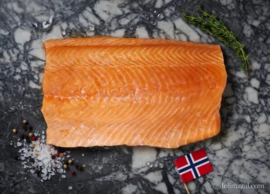 פילה דג סלמון נורבגי טרי